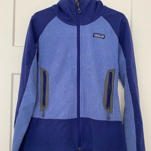 Women's Patagonia Zipper Down Fleece Jacket Size Small